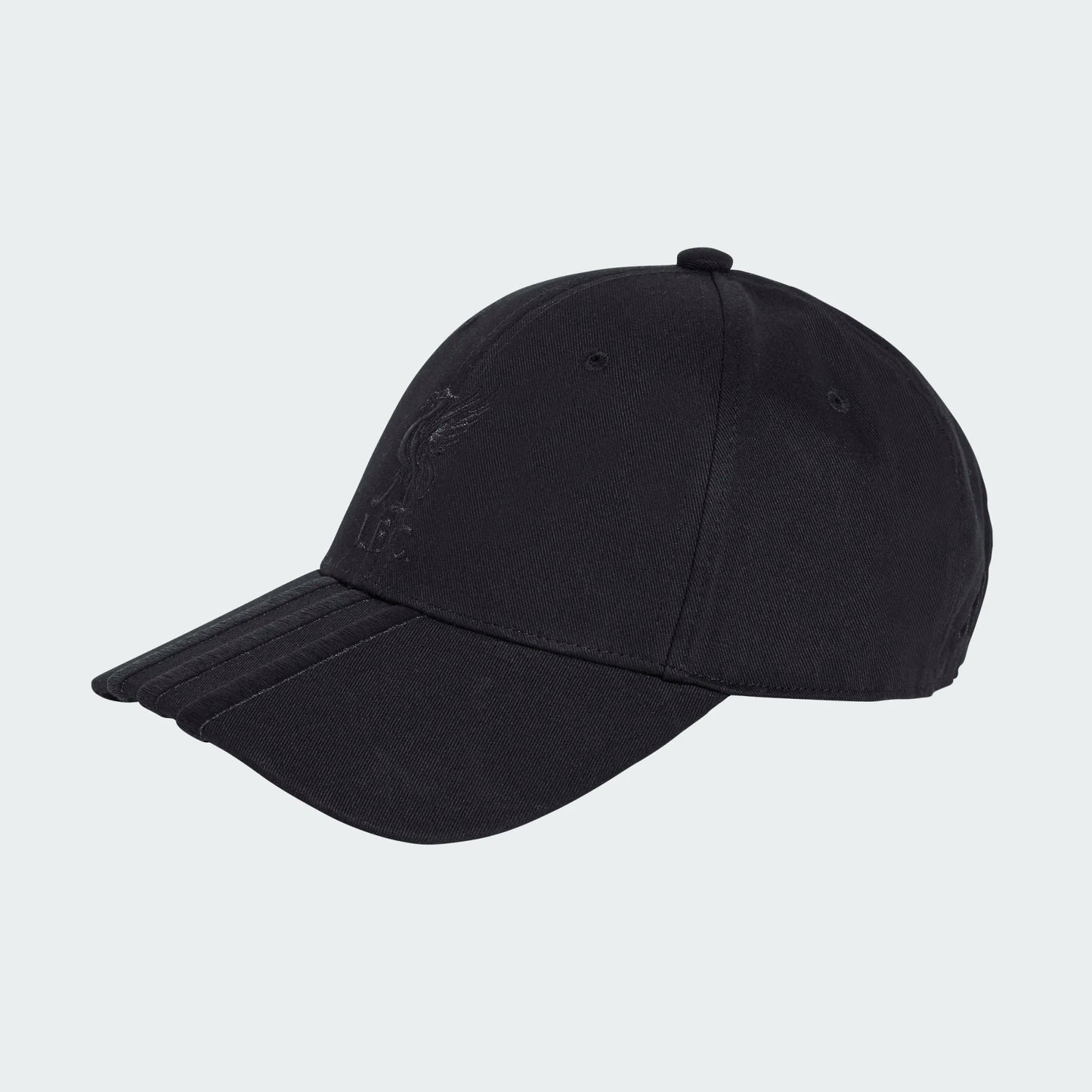 Liverpool FC Cap Black 3 Stripes
