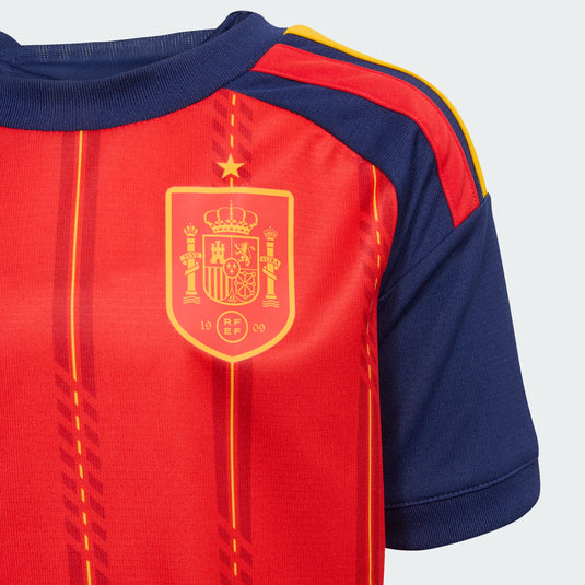 Toddler Spain World Cup 2026 Home Jersey and Shorts Set