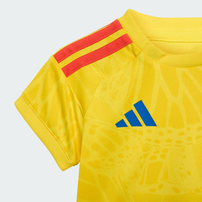 Load image into Gallery viewer, Baby Colombia World Cup 2026 Home Jersey and Shorts Set
