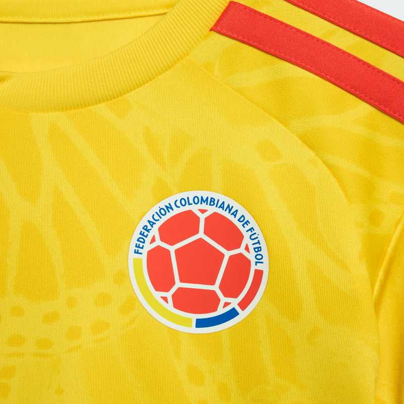Load image into Gallery viewer, Baby Colombia World Cup 2026 Home Jersey and Shorts Set
