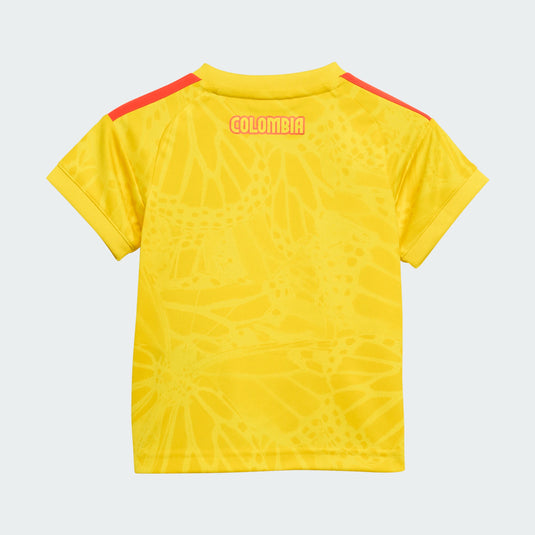 Baby Colombia World Cup 2026 Home Jersey and Shorts Set