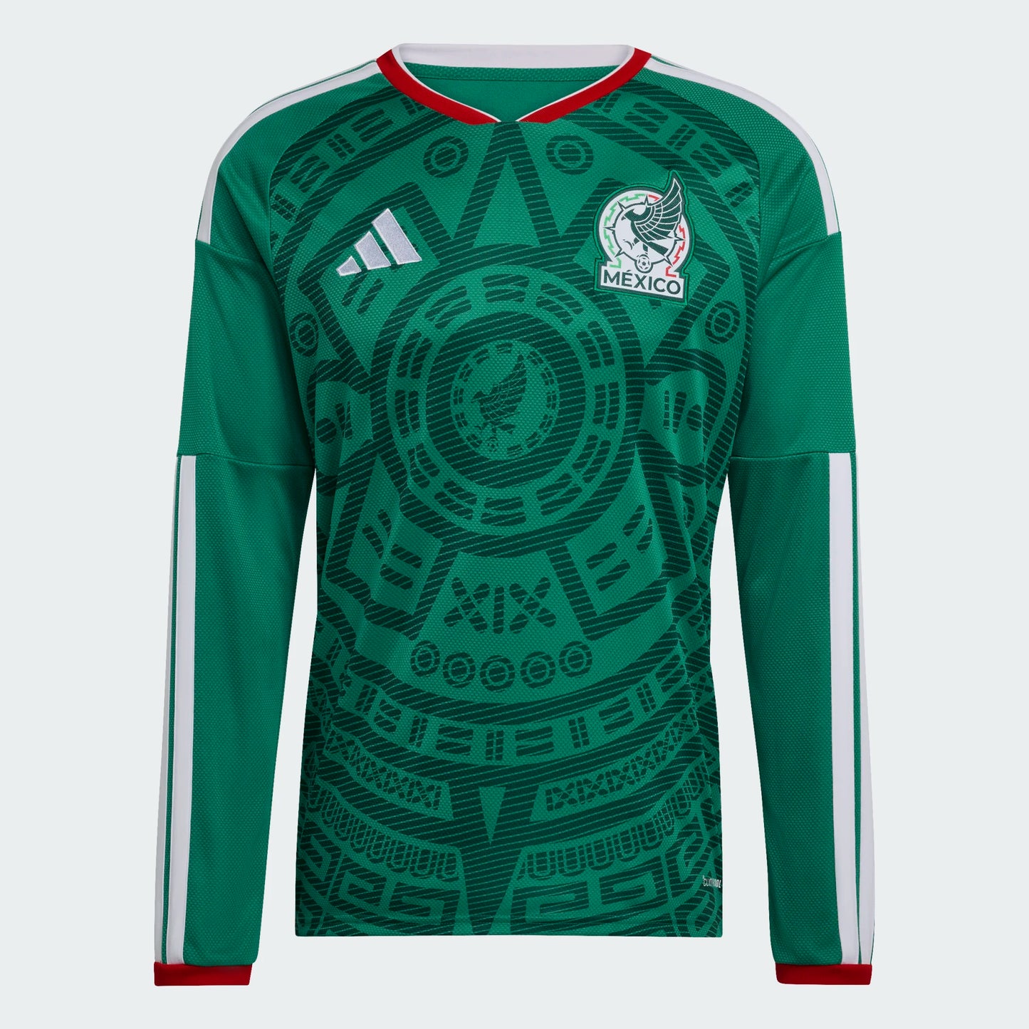 Men's Long Sleeve Mexico World Cup 2026 Home Jersey