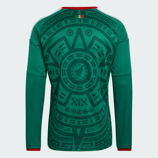Men's Long Sleeve Mexico World Cup 2026 Home Jersey
