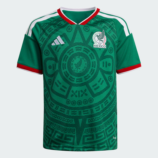 Youth Mexico World Cup 2026 Home Jersey Green