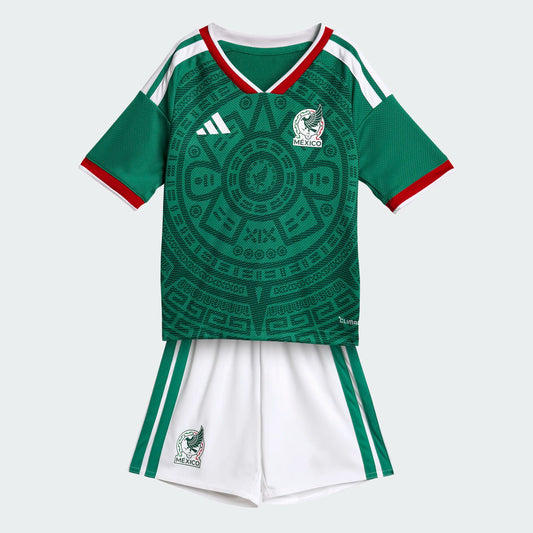 Mexico World Cup 2026 Toddler Jersey and Short Set Home Green