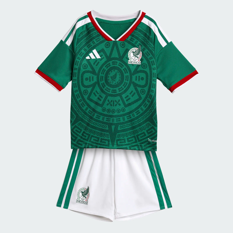 Load image into Gallery viewer, Mexico World Cup 2026 Toddler Jersey and Short Set Home Green
