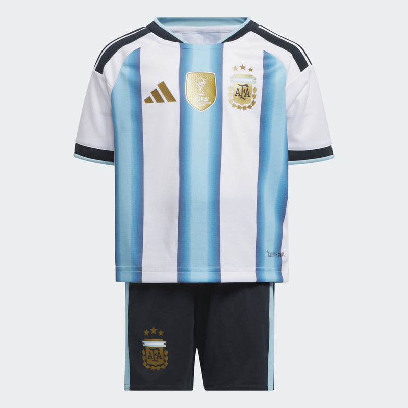 Load image into Gallery viewer, Argentina World Cup 2026 Youth Mini Set Jersey and Shorts
