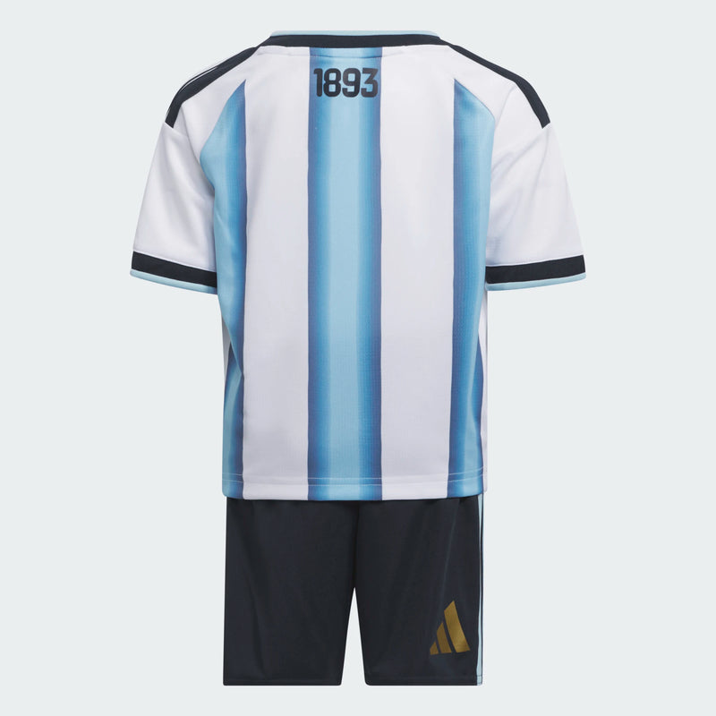 Load image into Gallery viewer, Argentina World Cup 2026 Youth Mini Set Jersey and Shorts
