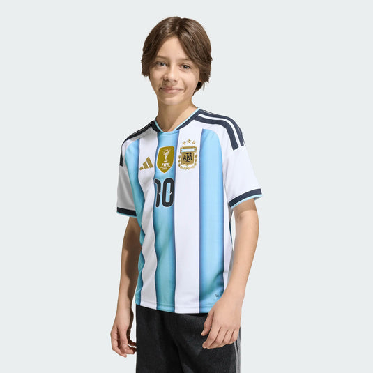 Messi #10 Youth Argentina World Cup 2026 Home Jersey