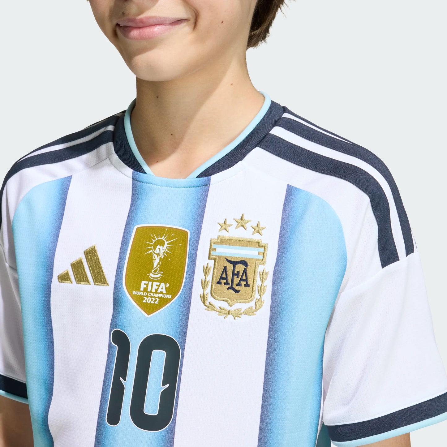 Messi #10 Youth Argentina World Cup 2026 Home Jersey