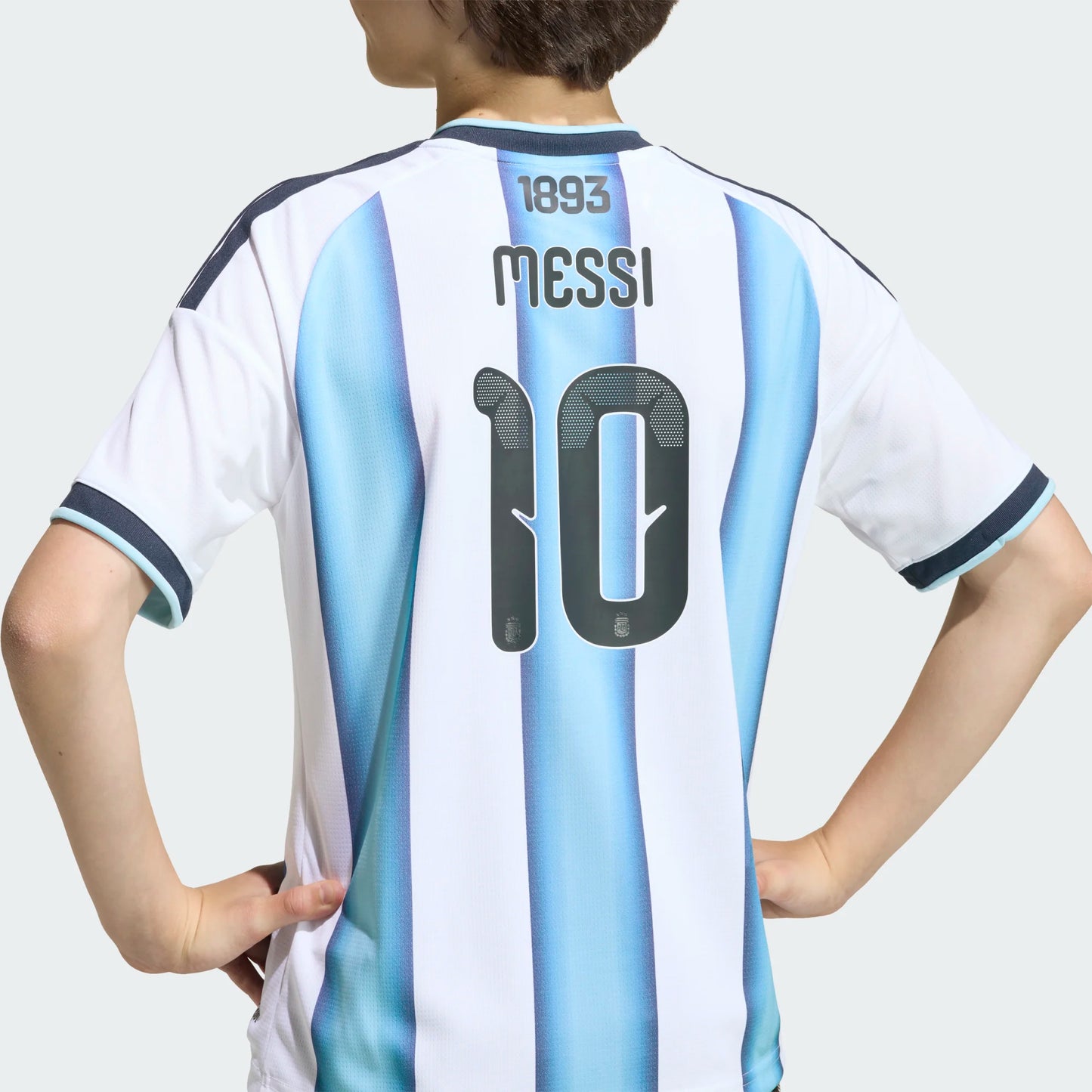 Messi #10 Youth Argentina World Cup 2026 Home Jersey