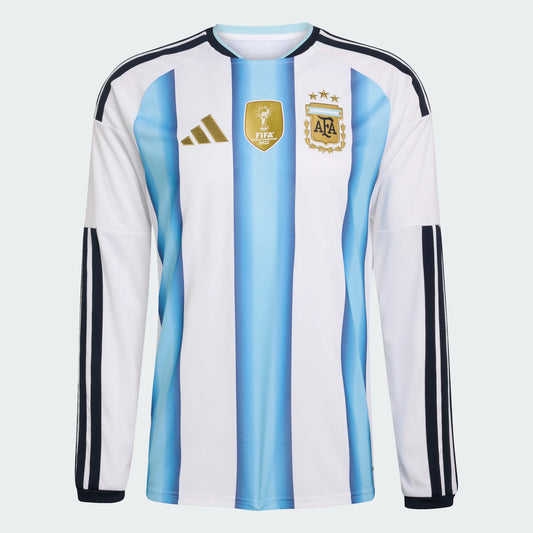 Men's Long Sleeve Argentina Home World Cup 2026 Jersey