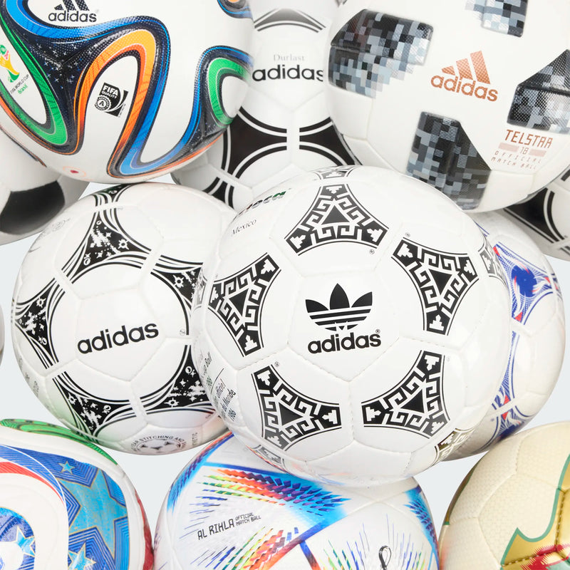 Load image into Gallery viewer, LIMITED EDITION adidas World Cup Ball Historical Set Pro 1970-2026
