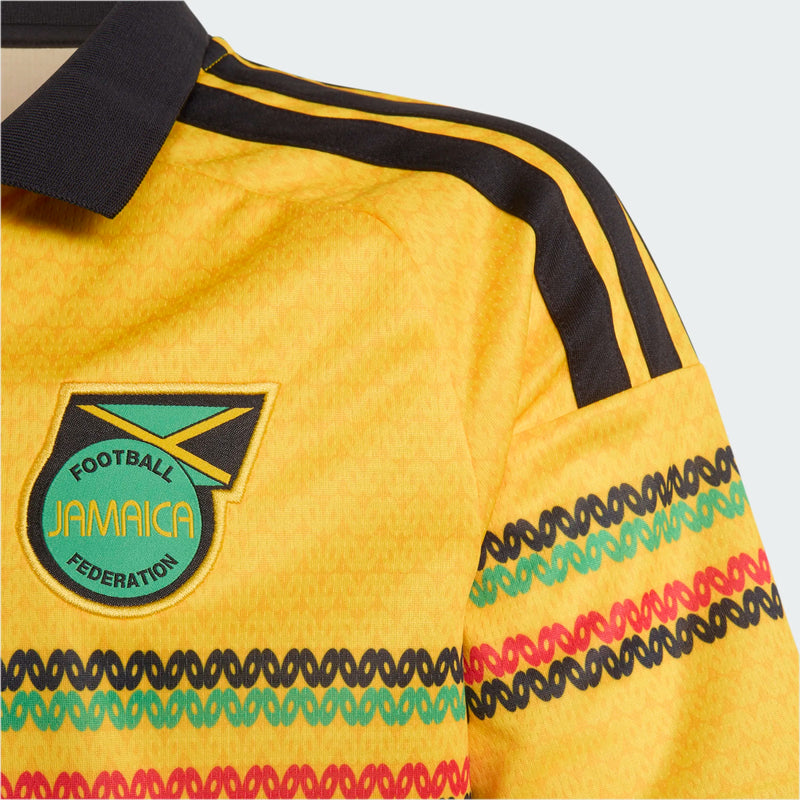 Load image into Gallery viewer, adidas Youth Jamaica 26 x Bob Marley Home Jersey
