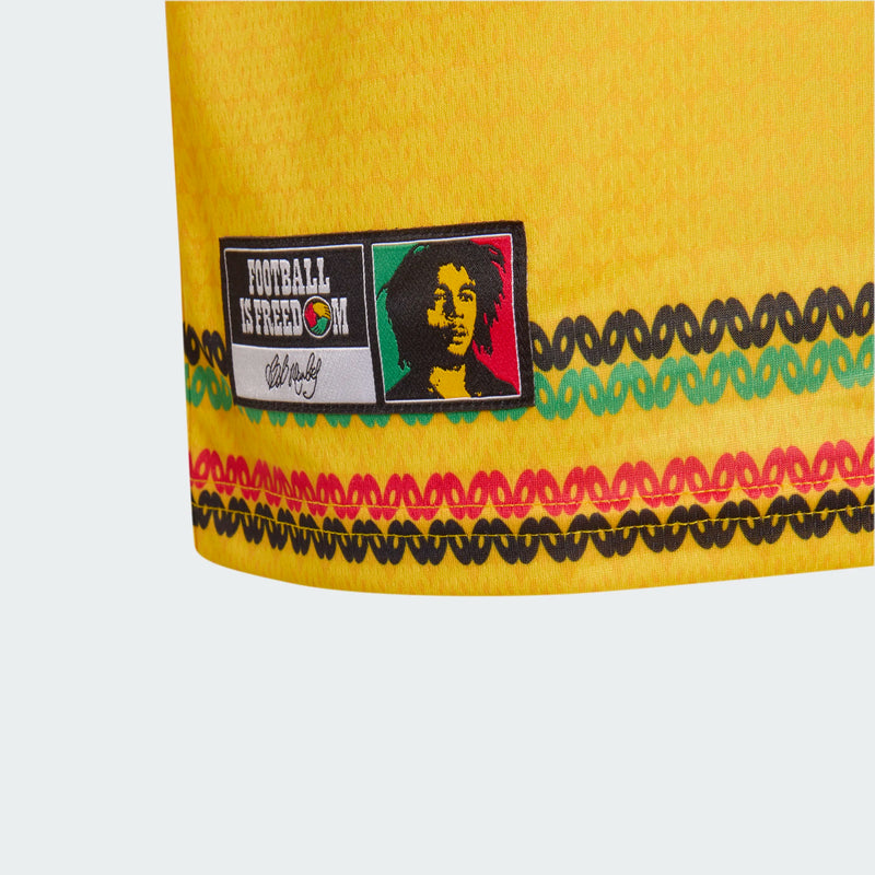 Load image into Gallery viewer, adidas Youth Jamaica 26 x Bob Marley Home Jersey
