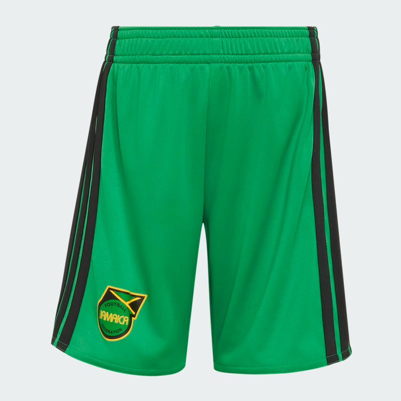 Load image into Gallery viewer, adidas Jamaica 26 x Bob Marley Home Toddler Jersey/Short Set
