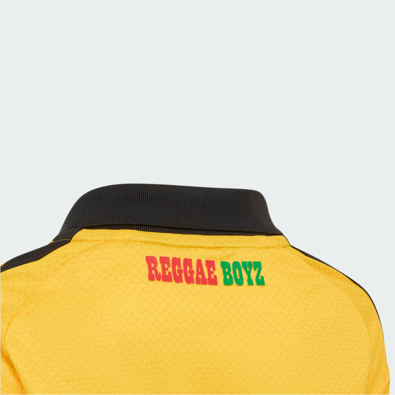Load image into Gallery viewer, adidas Jamaica 26 x Bob Marley Home Toddler Jersey/Short Set
