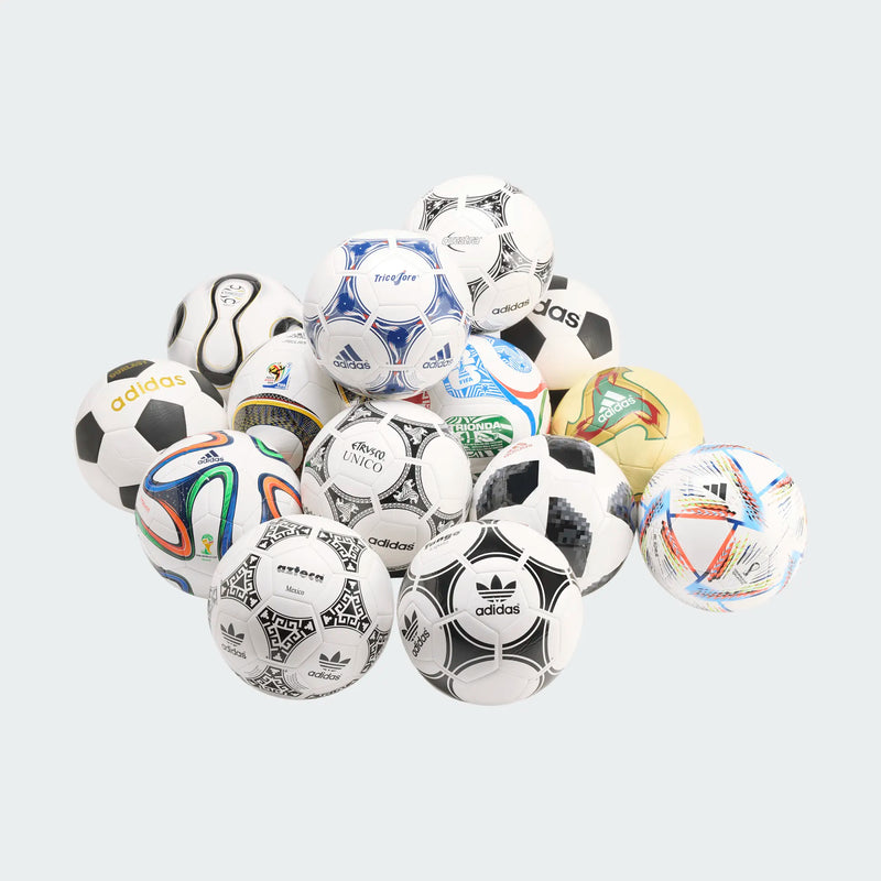 Load image into Gallery viewer, World Cup Historical Ball Set Replica Size 5 1970-2026
