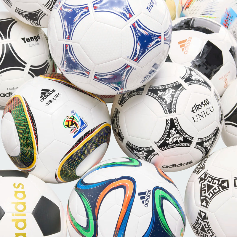 Load image into Gallery viewer, World Cup Historical Ball Set Replica Size 5 1970-2026

