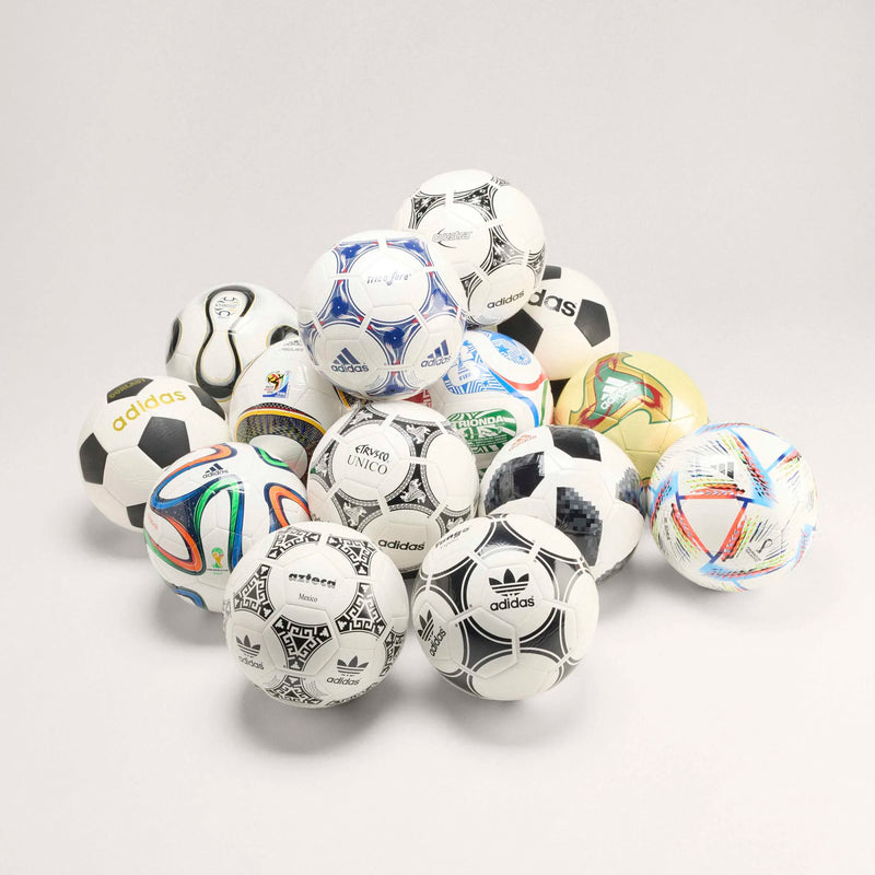 Load image into Gallery viewer, World Cup Historical Ball Set Replica Size 5 1970-2026
