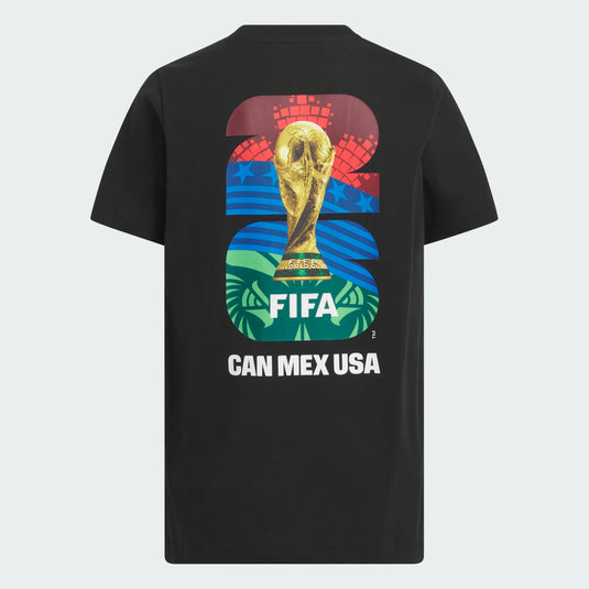 Youth World Cup 2026 Logo T-Shirt Black
