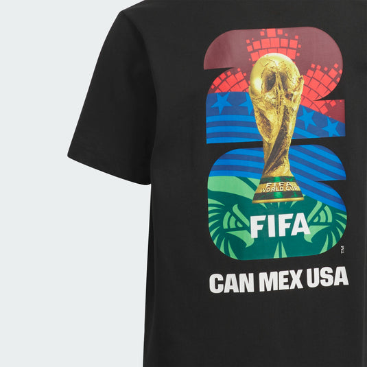 Youth World Cup 2026 Logo T-Shirt Black