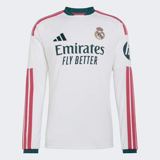 Men's Real Madrid 26/27 Home Jersey Long Sleeve