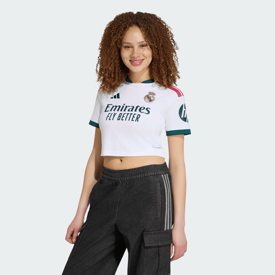 Women's Real Madrid 26/27 Home Cropped Jersey