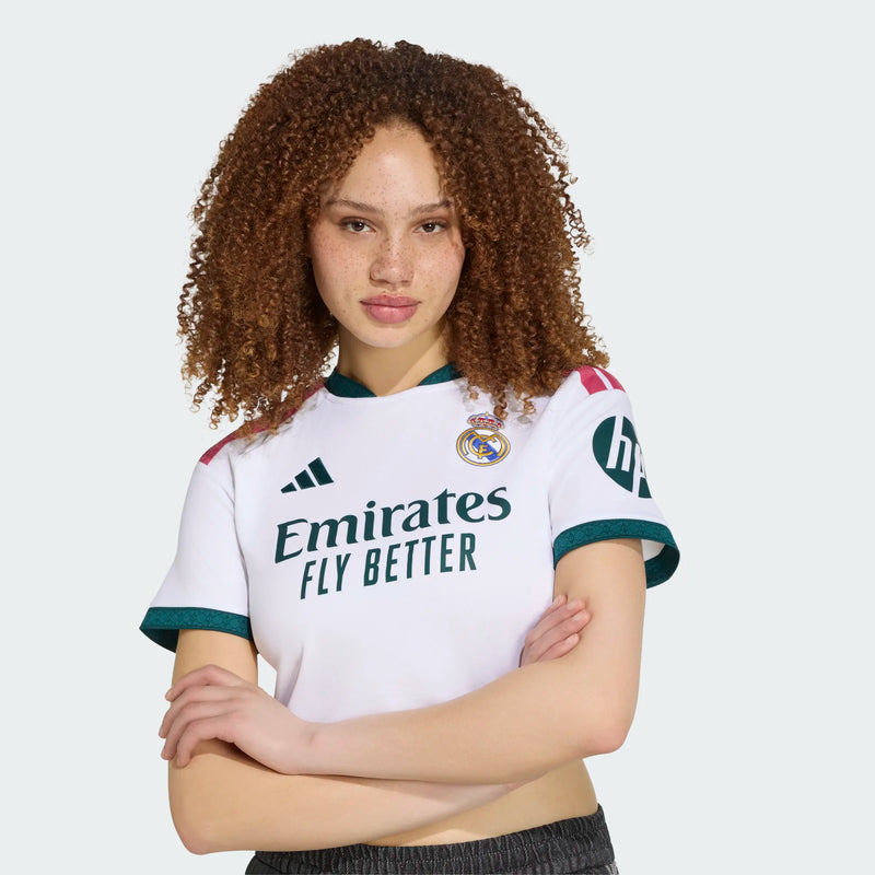 Load image into Gallery viewer, Women's Real Madrid 26/27 Home Cropped Jersey
