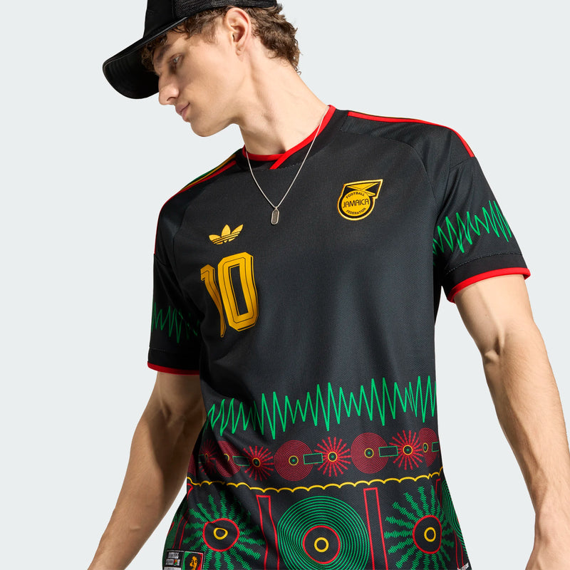 Load image into Gallery viewer, Jamaica 26 Marley #10 Away Jersey
