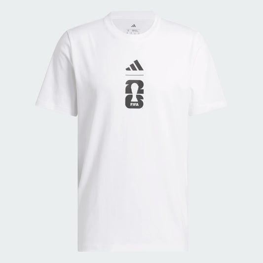 Adult World Cup 2026 Logo T-Shirt White