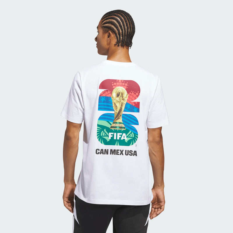 Load image into Gallery viewer, Adult World Cup 2026 Logo T-Shirt White
