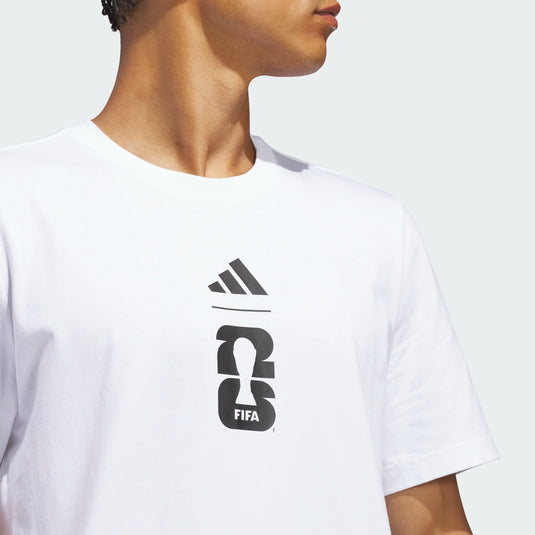 Adult World Cup 2026 Logo T-Shirt White