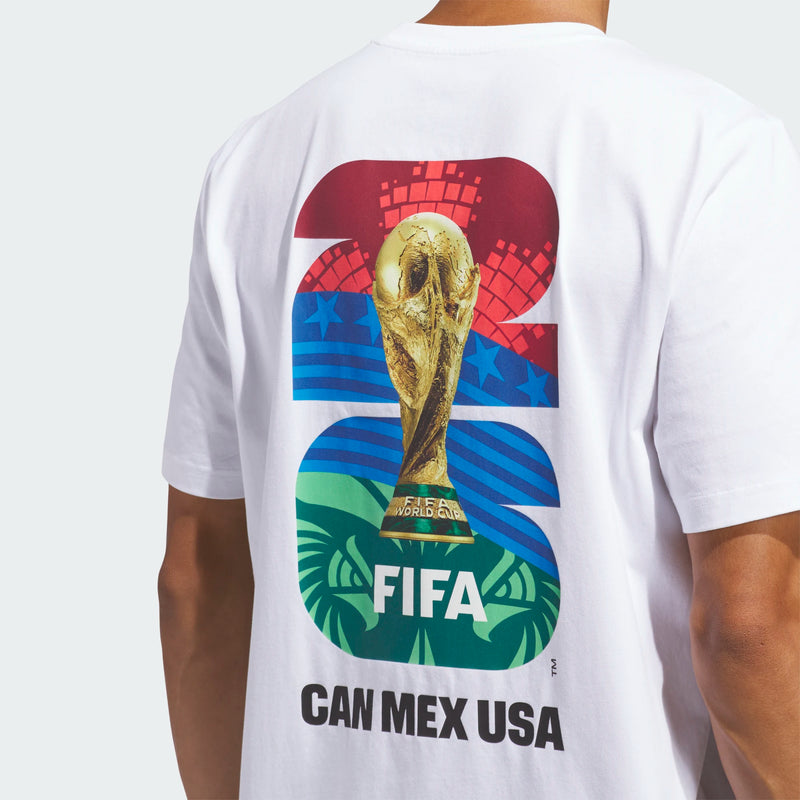 Load image into Gallery viewer, Adult World Cup 2026 Logo T-Shirt White
