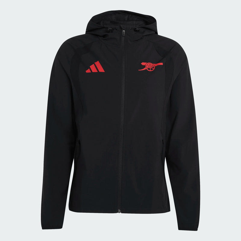 Load image into Gallery viewer, Arsenal FC Tiro Travel Windbreaker

