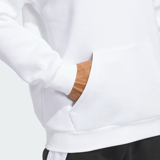 adult World Cup 2026 Logo Hoodie White