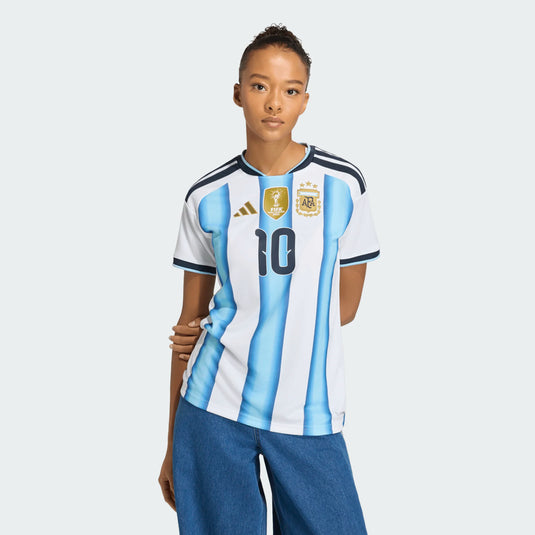 Women's Argentina 26 Messi Home Jersey