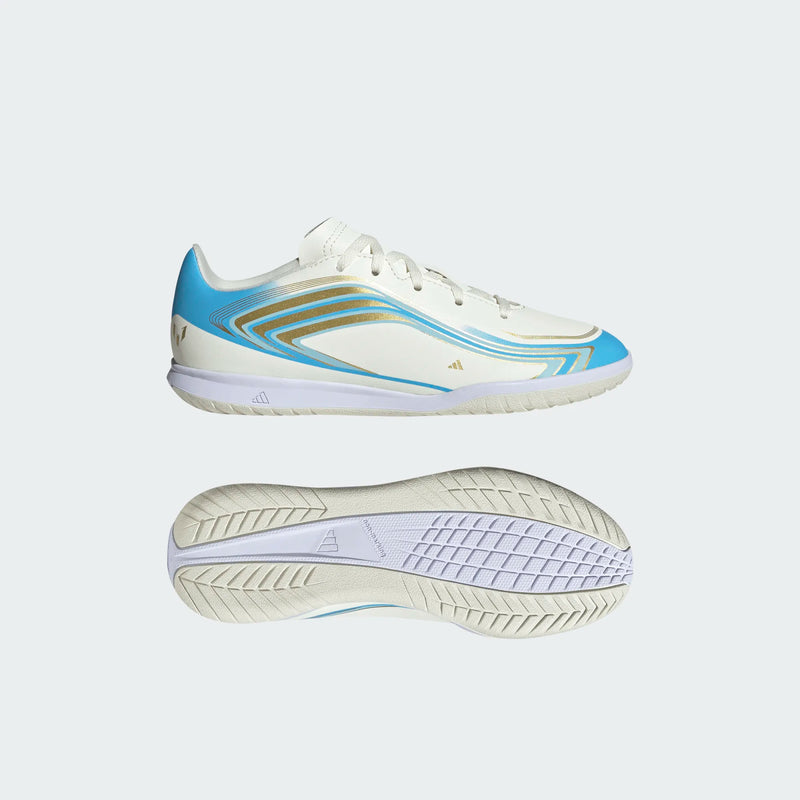 Load image into Gallery viewer, adidas F50 Messi Club Indoor Soccer Shoes Kids

