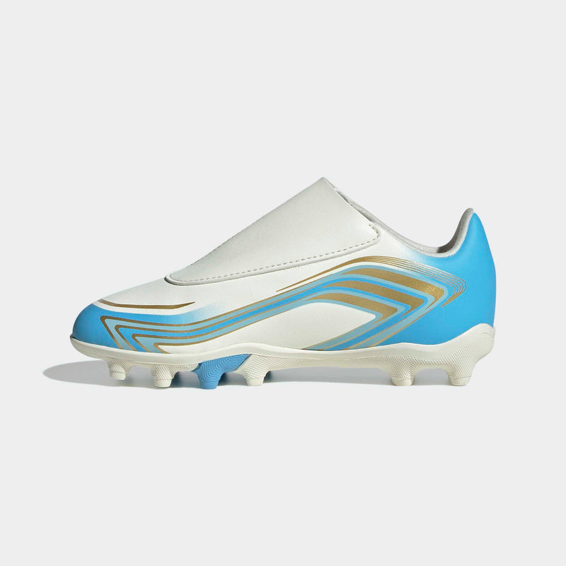 Load image into Gallery viewer, adidas Youth F50 MESSI CLUB Velcro FG/MG Soccer Cleats
