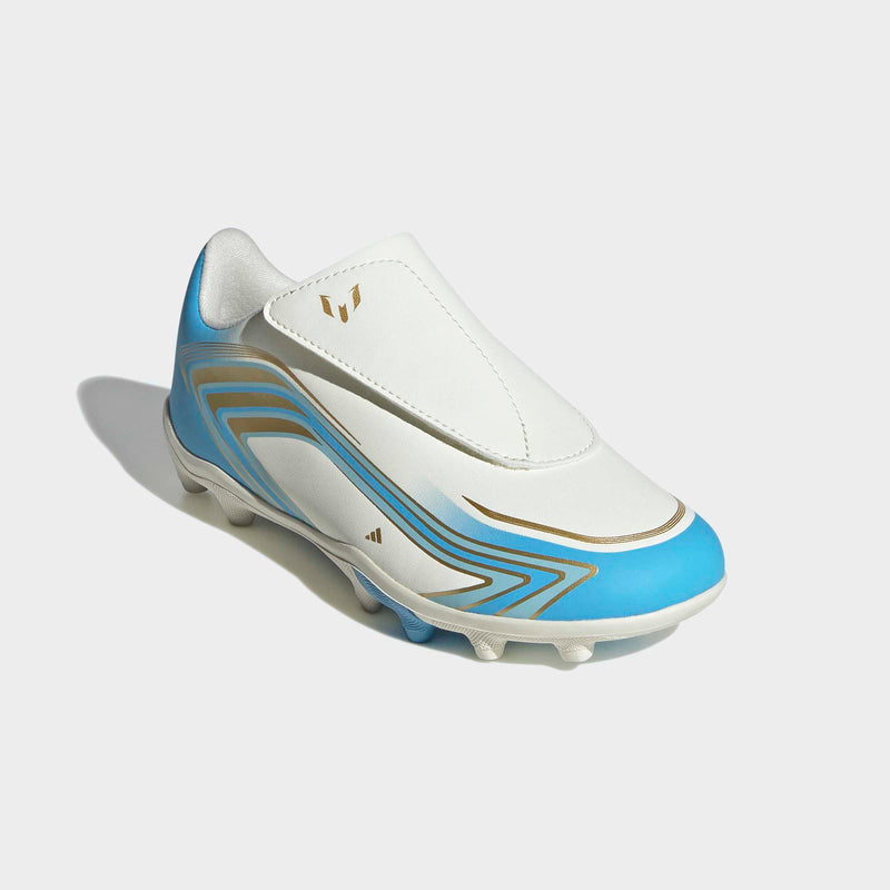 Load image into Gallery viewer, adidas Youth F50 MESSI CLUB Velcro FG/MG Soccer Cleats

