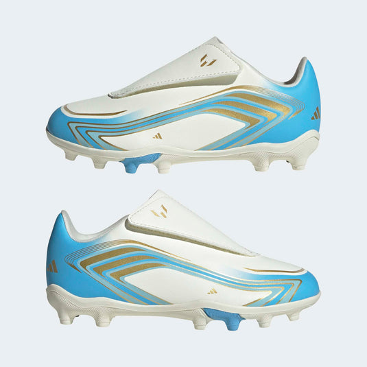 adidas Youth F50 MESSI CLUB Velcro FG/MG Soccer Cleats