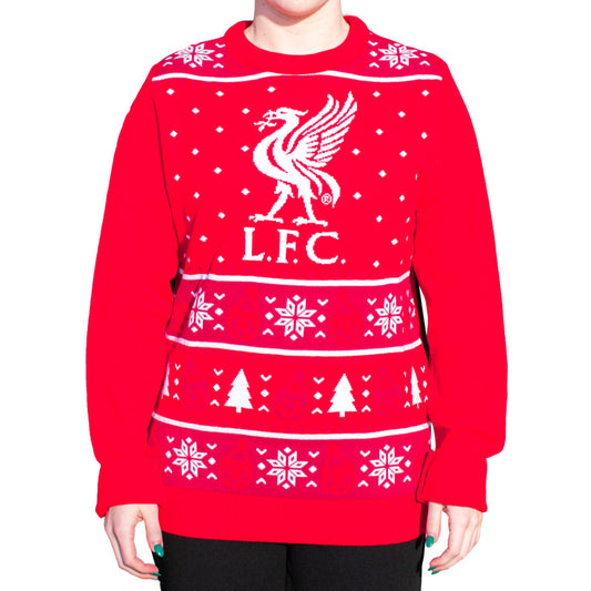 Adult Size Liverpool Christmas Sweater