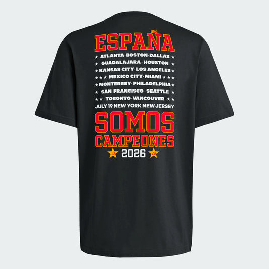 Spain Winner T-Shirt Black