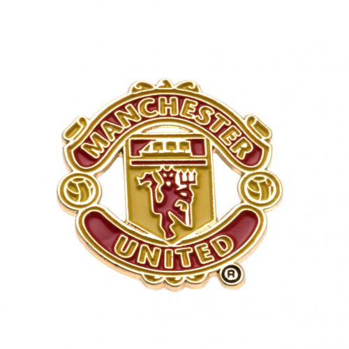 Manchester United Lapel Logo Crest Pin