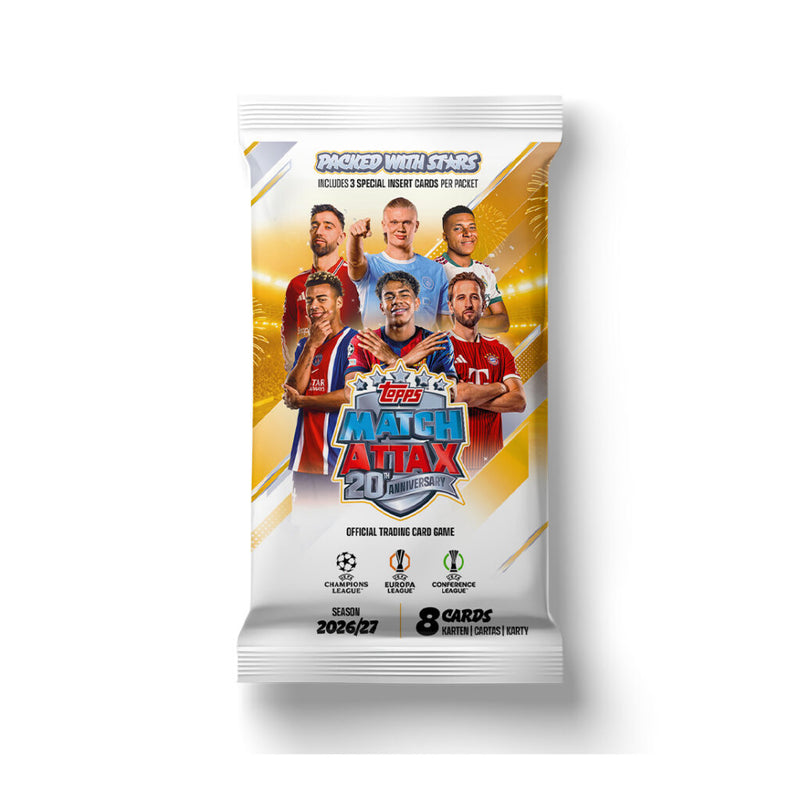Load image into Gallery viewer, 2026-27 Topps Match Attax UEFA Club Competitions Cards Starter Pack
