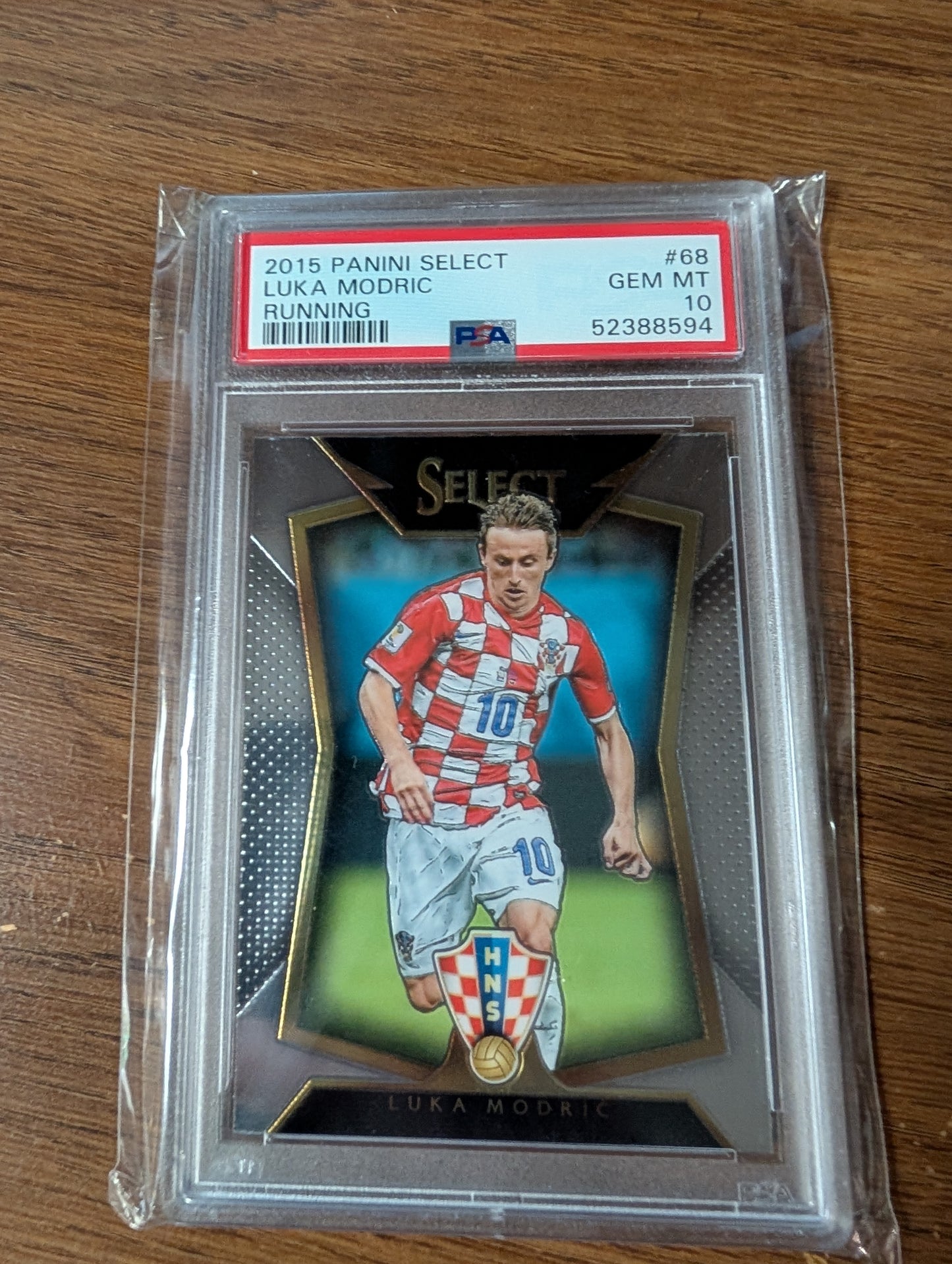 2015-16 Panini Select Luka Modric #68.1 PSA 10 GEM MT