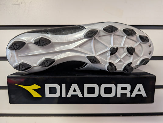 Diadora Brasil R LPU Black Silver Soccer Cleats