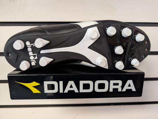 Diadora Brasil LT MDPU Black White Soccer Cleats