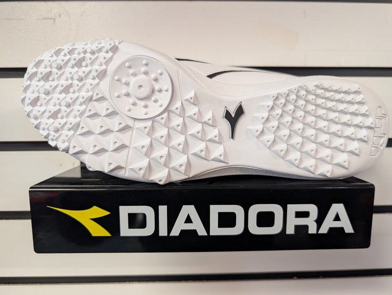 Load image into Gallery viewer, Diadora Brasil R TFR Soccer Turf Soccer Shoes White
