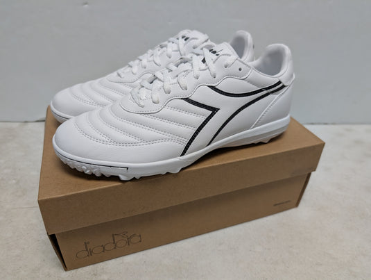 Diadora Brasil R TFR Soccer Turf Soccer Shoes White